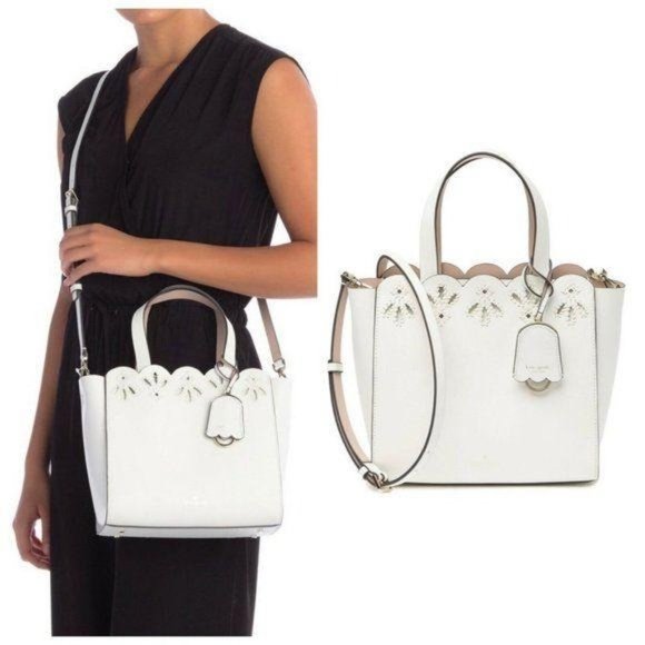 Kate Spade Magnolia Leather Eyelet Handbag